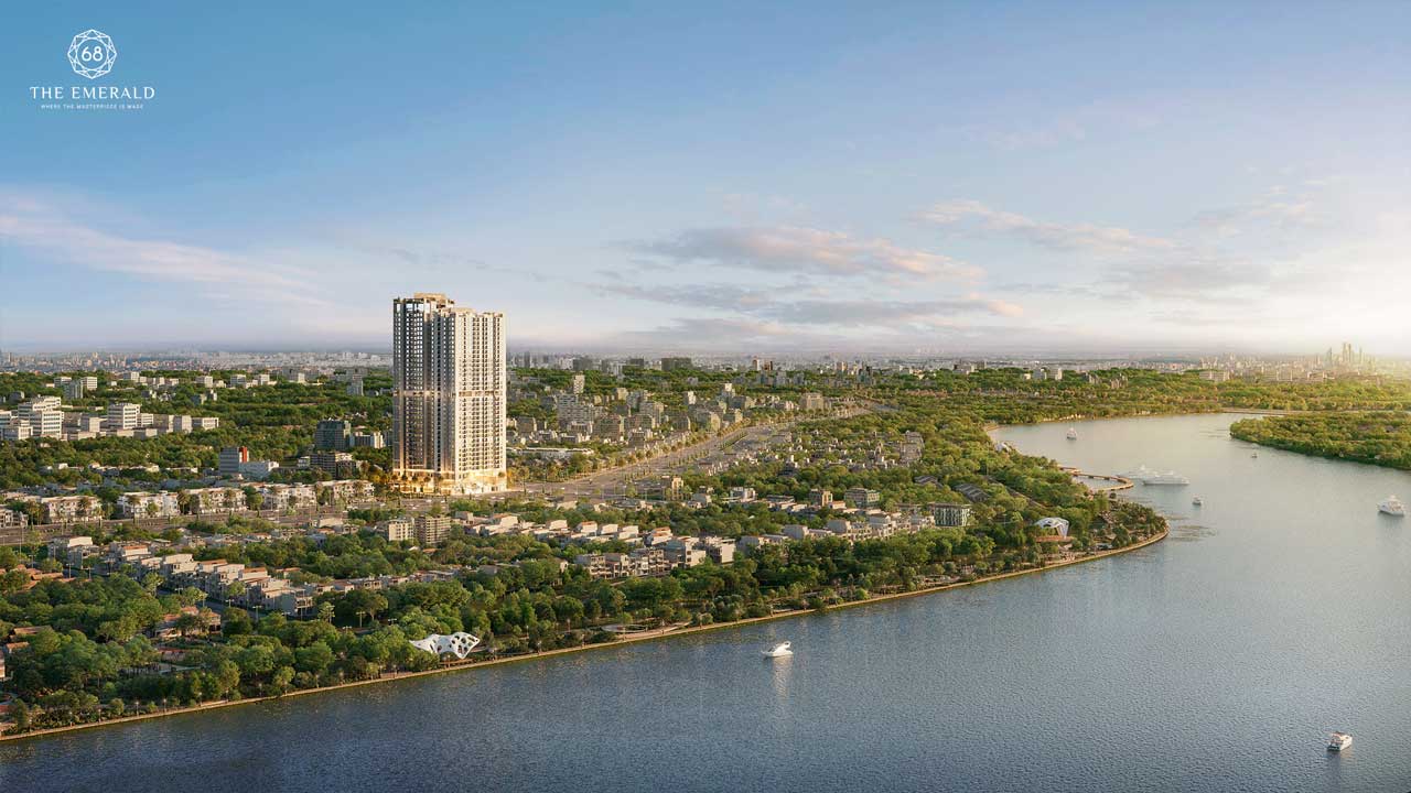 The New Point - Vị trí đắc địa mặt tiền đường, liền kề sông và ngay trung tâm đô thị